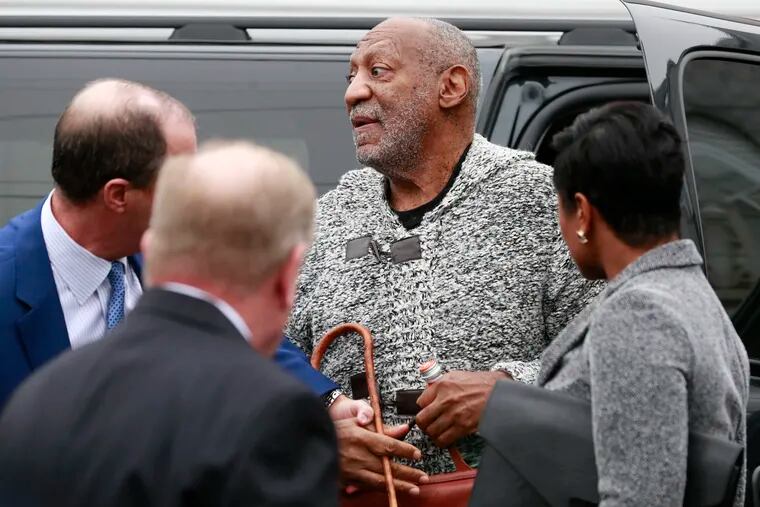 Bill Cosby is arraigned at Montgomery County District Court in Elkins Park.