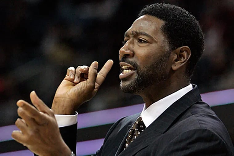 Former Raptors coach Sam Mitchell has emerged as a candidate for the Sixers head coaching job. (AP file photo/Tony Dejak)
