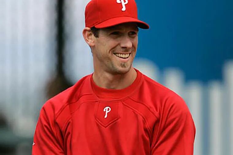 Ace pitcher Cliff Lee is coming back to Philadelphia. (Jeff Chiu/AP)