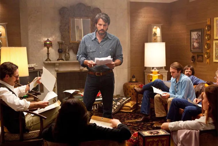 As much as we love &quot;Silver Linings Playbook,&quot; we have to admit &quot;Argo&quot; has an advantage in the best-picture race: Its plot outlines how Hollywood saved the day during the Iran Hostage Crisis.