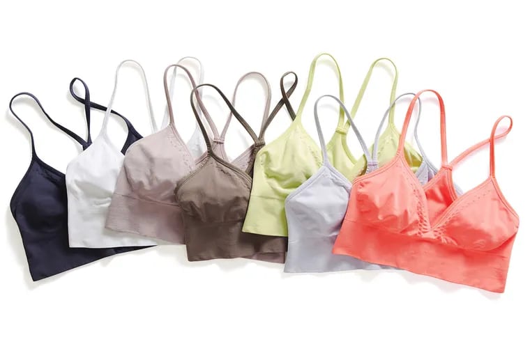 The Lounge-Hooray! bralette retails for $38 at Spanx.com and comes in a variety of colors.