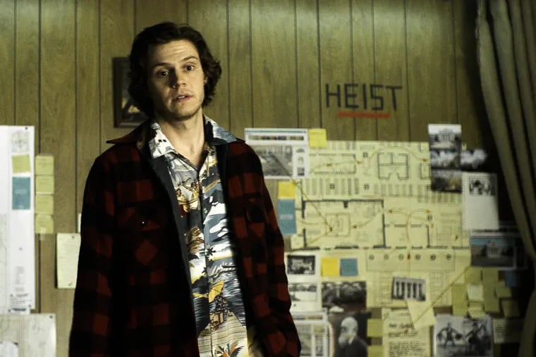 Evan Peters in a scene from ';American Animals.' 