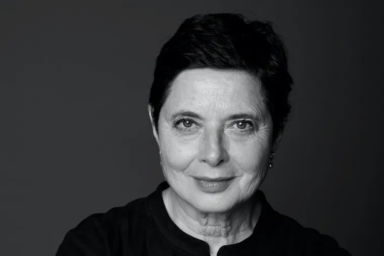 Isabella Rossellini is bringing her new one-woman show, "Darwin's Smile," to Frenchtown, N.J., this weekend.