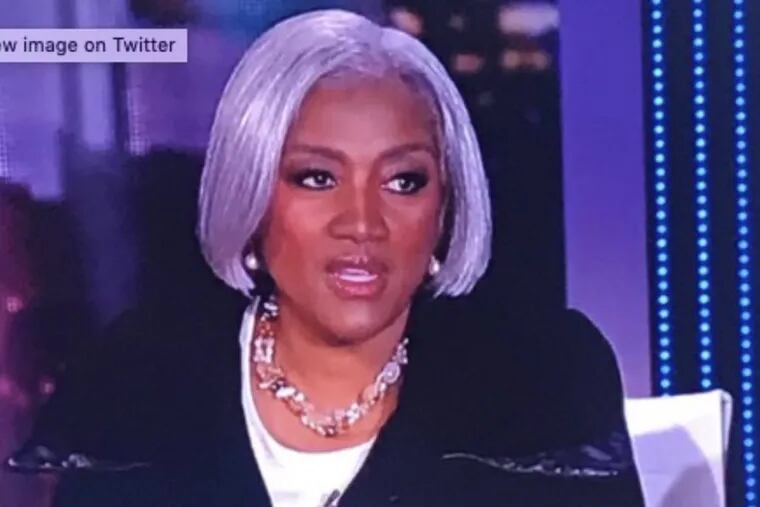 Donna Brazile as she appeared on ABC on Tuesday night's election coverage.