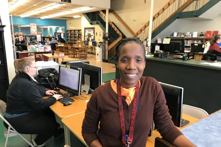 Debra E. Johnson is branch manager at the Nicetown-Tioga Library.