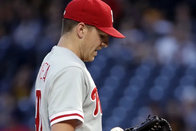 Phillies pitcher Nick Pivetta was a part of the longest game in NL history on Friday.