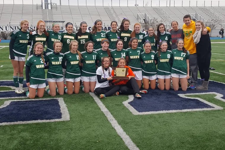 The title is Audubon's first girls soccer title in history.