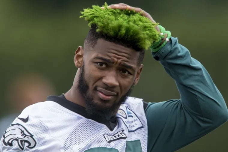 Second year Eagles cornerback Jalen Mills in May.