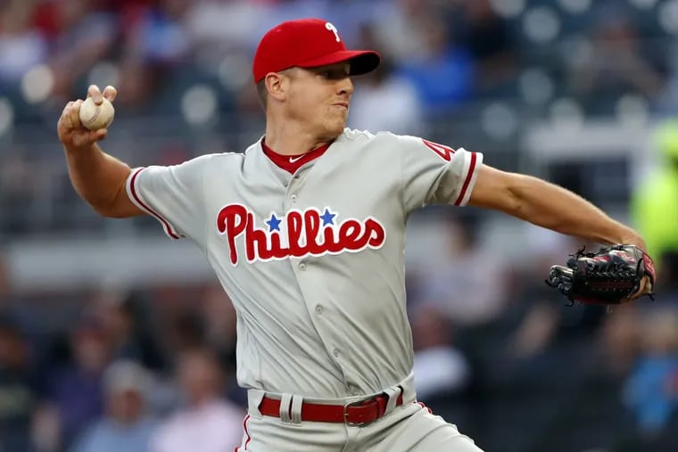 Phillies pitcher Nick Pivetta has walked just two batters in four starts this season.