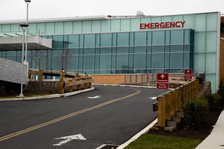 Main Line administrators want to see a steady, two-week decline in COVID-19 hospitalizations at facilities such as Lankenau Medical Center before phasing in elective procedures
