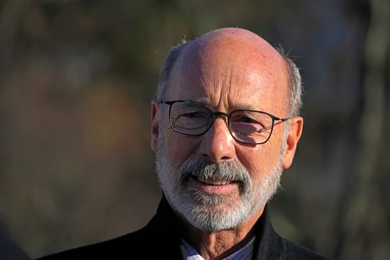 Former Gov. Tom Wolf argued the bundling of amendments ran afoul of state constitutional rules that prevent combining changes with multiple, unrelated topics.