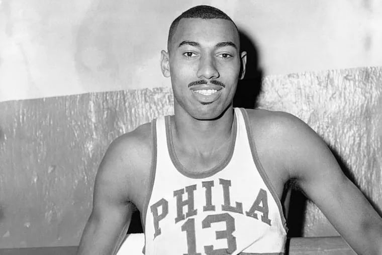 Wilt Chamberlain received 1,219 votes to win Philly's championship of greatest pro athletes.