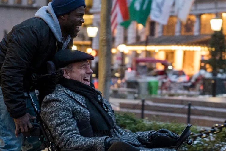Kevin Hart and Bryan Cranston star in THE UPSIDE.