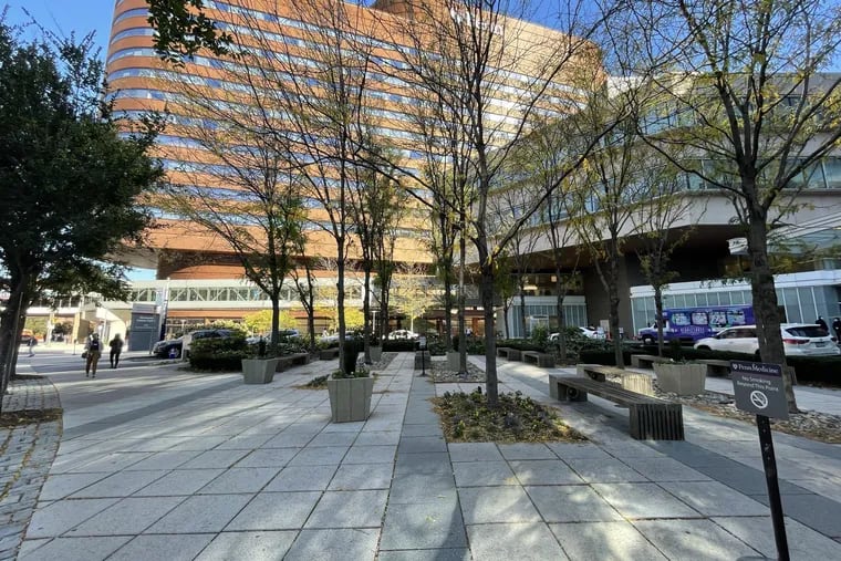 The University of Pennsylvania Health System reported a $58 million operating profit for the quarter that ended Sept. 30. The system’s HUP pavilion is shown here in the background.