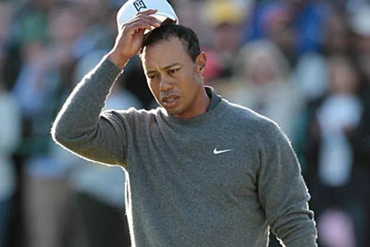 This is believed to be the first time Tiger Woods has ever skipped media obligations before a tournament. (Jason Redmond/AP file photo)