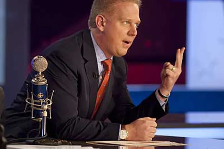 "Why the success? I have no clue," Glenn Beck says of his career in television thus far. (Ed Hille/Staff Photographer)
