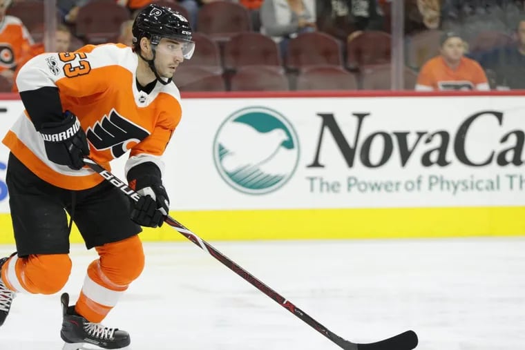 The Flyers hope Shayne Gostisbehere can return to the lineup Saturday.