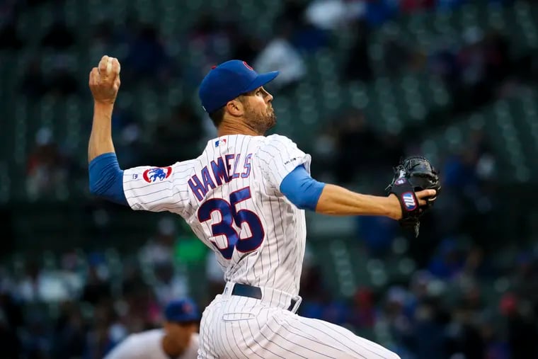 Cole Hamels will face the Phillies, his former team, for the first time.