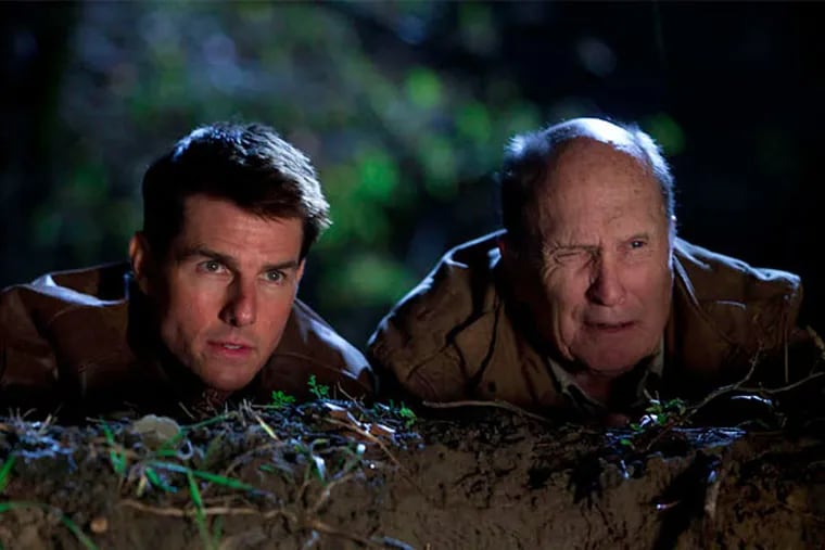 Tom Cruise in the title role and Robert Duvall (right) as sidekick and ornery rifleman amid plentiful - and pointless - violence.