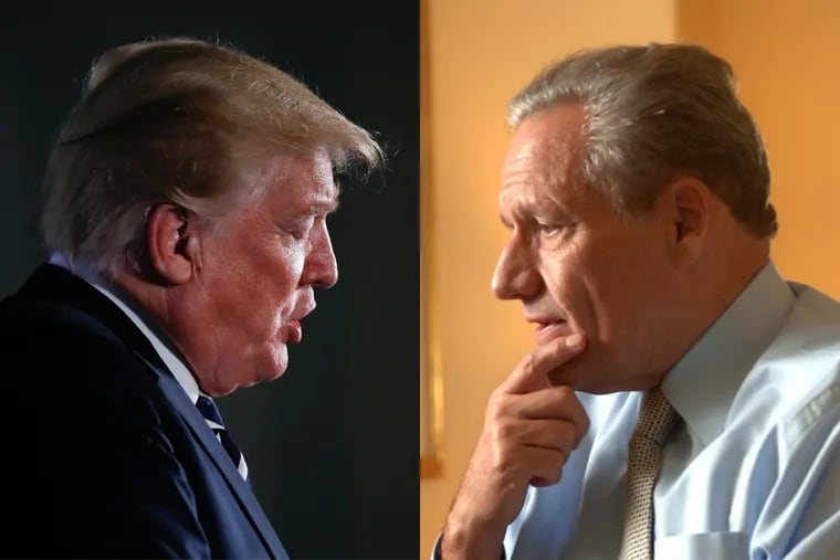 In an audio recording of a phone conversation between President Trump and Bob Woodward, Trump claims his staff never told him of Woodward's repeated attempts to speak to him for his new book.