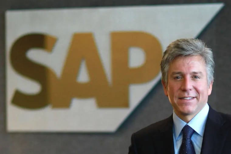 Bill McDermott, chief executive of SAP.