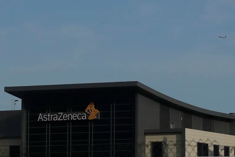 An AstraZeneca building in South San Francisco, Calif.