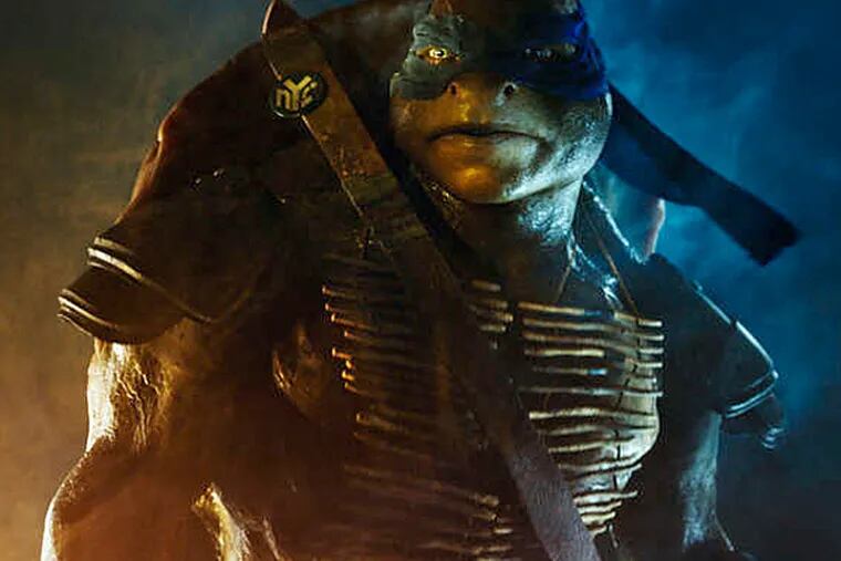 &quot;Teenage Mutant Ninja Turtles&quot; gets a new-millennium reboot. (Paramount Pictures)