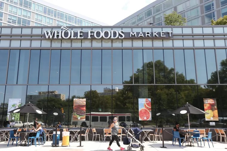 Whole Foods Markets, like this one on Pennsylvania Avenue in Philadelphia, are often seen as middle-class destinations.