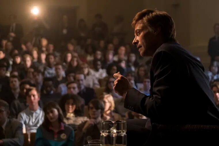 Hugh Jackman in a scene from 'The Front Runner.