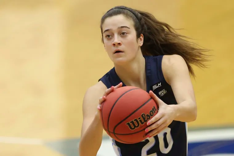 Villanova's leading scorer Maddy Siegrist has refound her shooting stroke after recovering from a broken hand.