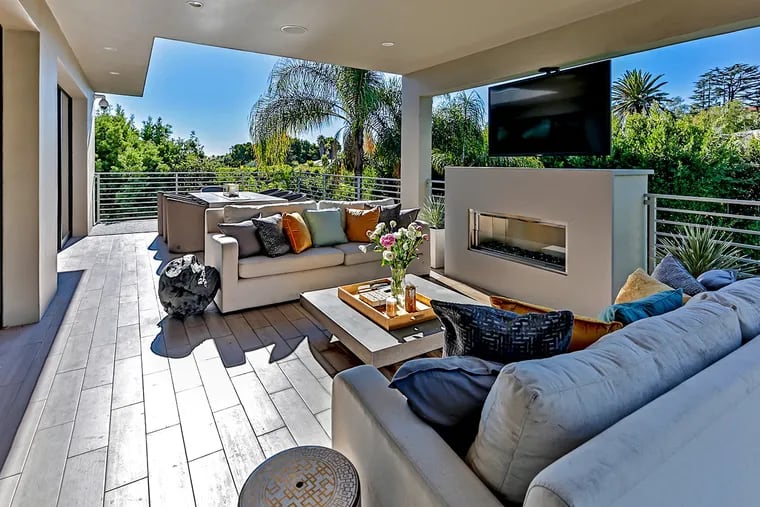 How do you make your patio like your indoor great room?