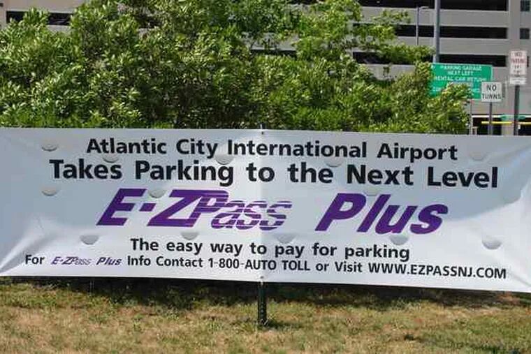 Some airport parking EZPass