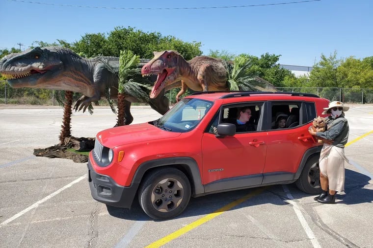 Jurassic Quest Drive-Thru will come to the Wells Fargo Center parking lot this Friday, and stay until September 13.