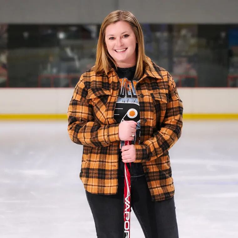 Kelsey McGuire is the executive director and founder of Philadelphia Blind Hockey.