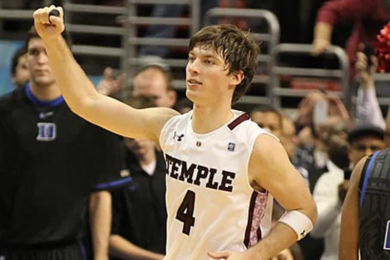 Juan Fernandez played a major role in Temple's A-10 win over La Salle. (Charles Fox/Staff file photo)