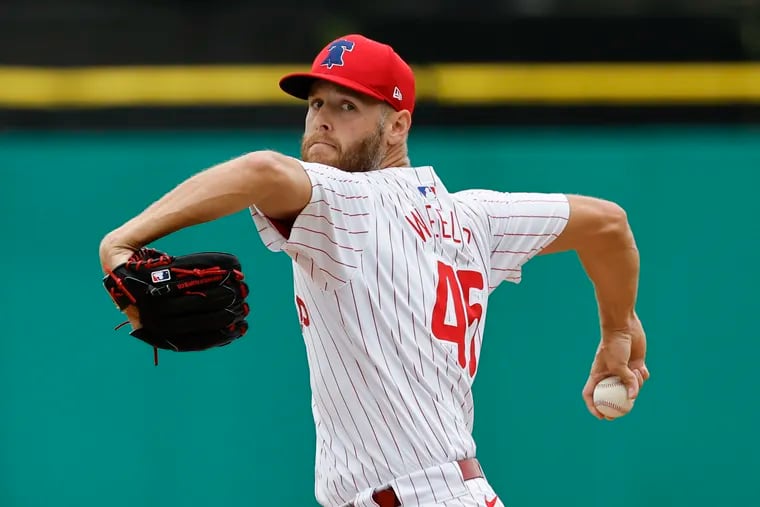 Zack Wheeler will take the mound for the Phillies ona rain-delayed opening day against the Atlanta Braves.
