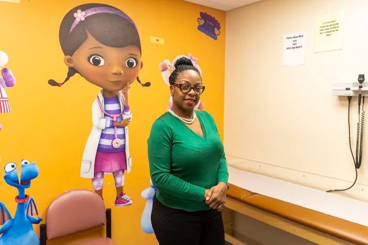 Elana McDonald, a Philadelphia pediatrician whose work focuses on addressing chronic health conditions among children in under-served neighborhoods.