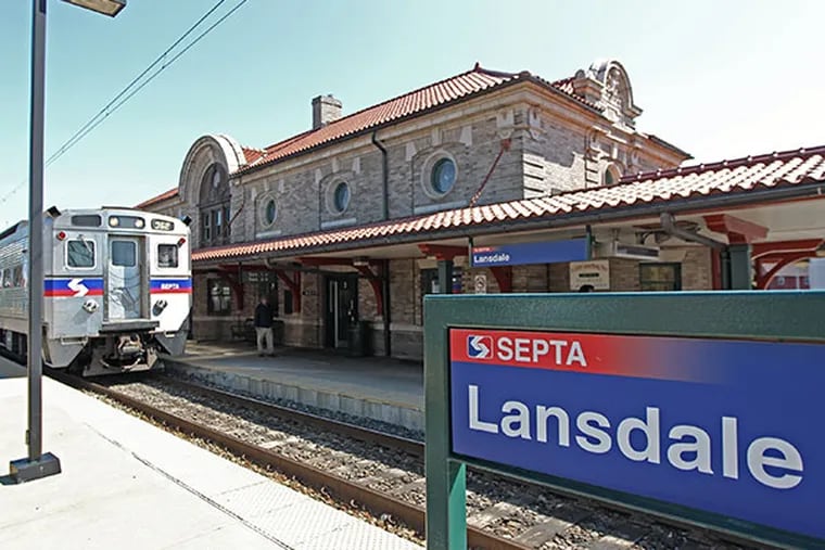 A study has found that in communities such as Jenkintown, Ardmore, Media, and Lansdale, close to stations with lots of parking and frequent train service, houses are worth $31,000 to $37,300 more than similar houses more than three miles away from a station. (FILE)