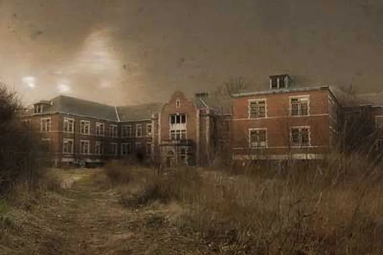This undated photo shows the administration building at the abandoned Pennhurst State Hospital. (Fred Everett/Inquirer)