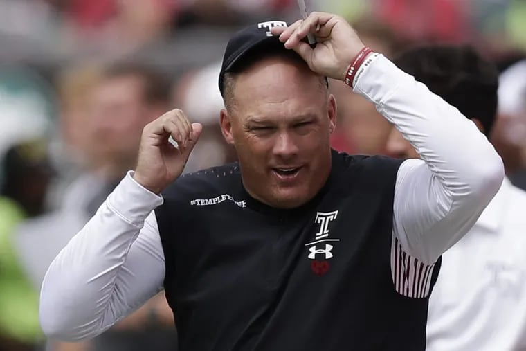 Geoff Collins has lost a player to injury just one game into the season.
