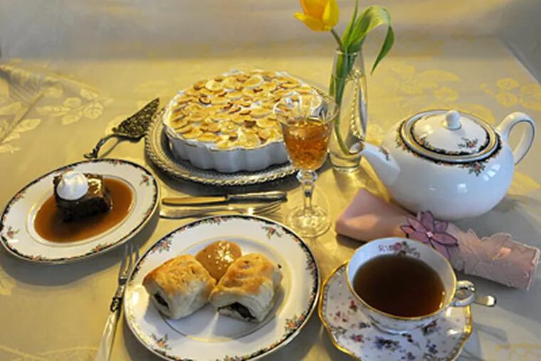 An English spread in the colonies, courtesy of Ethel Hofman. (APRIL SAUL / Staff Photographer)