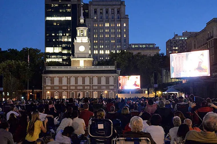 Enjoy &quot;La traviata&quot; on the Independence Mall lawn on Oct. 3. (HughE Dillon)