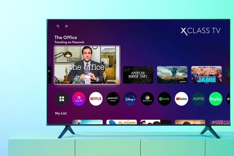 Comcast on Tuesday, Oct. 19, 2021,  announced the launch of XClass TV, smart TVs that will be available in select Walmart stores and in coming weeks to Walmart.com. The television sets will be manufactured by  Chinese electronics maker Hisense. (Photo: Comcast)