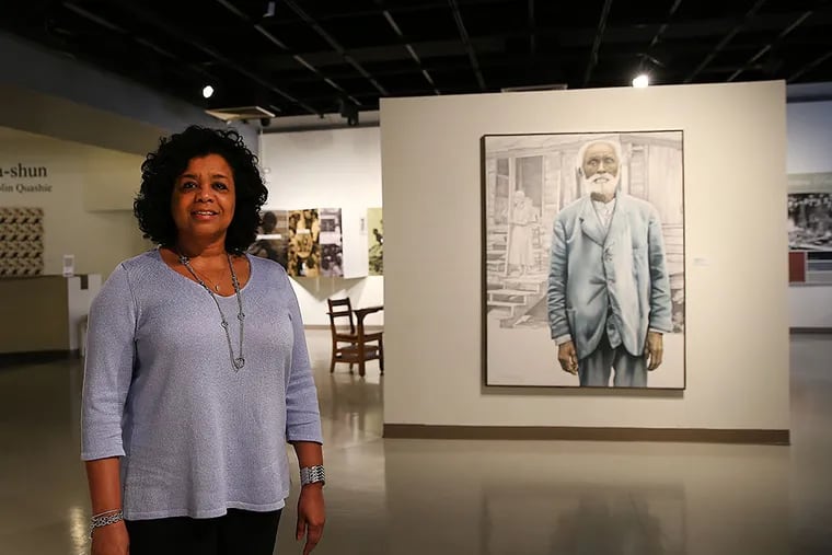 Patricia Wilson Aden , president of the African American Museum of Philadelphia. DAVID MAIALETTI / STAFF PHOTOGRAPHER