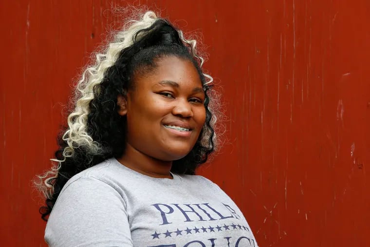Destiny Jackson, 18, has lived homeless and in foster care. She has been accepted by more than 50 colleges, and plans to attend Spelman College in Atlanta.