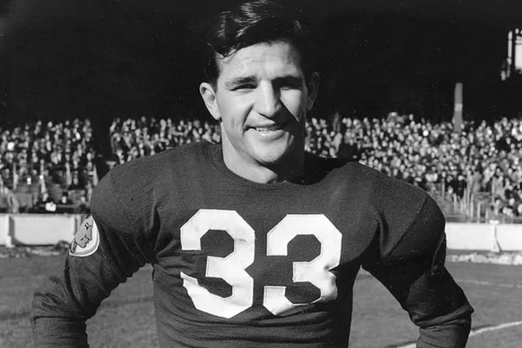 Slingin&#0039; Sammy Baugh excelled as a passer, as a defensive back and as a punter for George Preston Marshall&#0039;s Redskins.