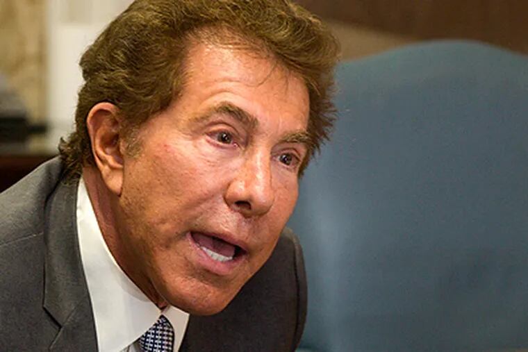 Casino mogul Steve Wynn said he is applying for a second license from the Gaming Control Board to operate a casino and hotel in Philadelphia. ED HILLE / Staff Photographer
