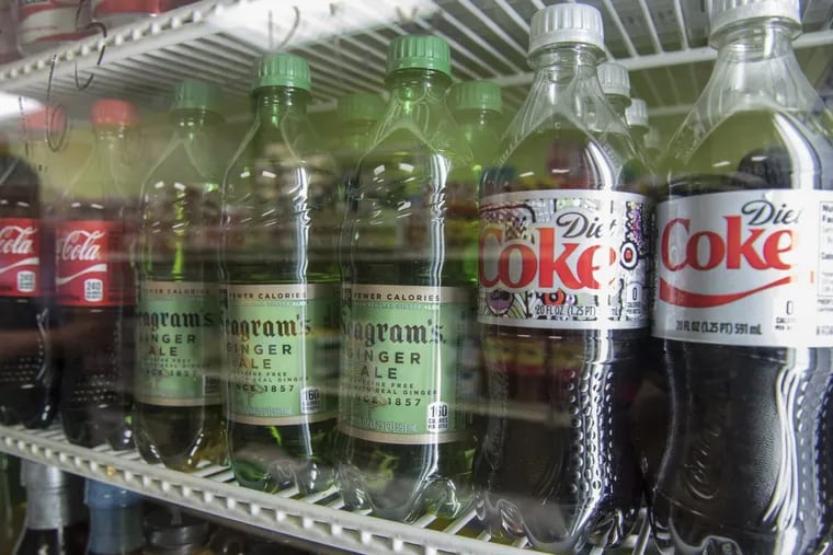Beverages covered by the ‘sugary drink’ tax include diet sodas.