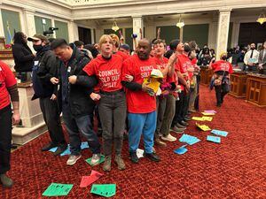 City Council members voted 12-5 to allow the 76 Place at Market