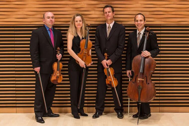 The St. Lawrence String Quartet will play works by Haydn, Bartok, and Verdi at the American Philosophical Society.